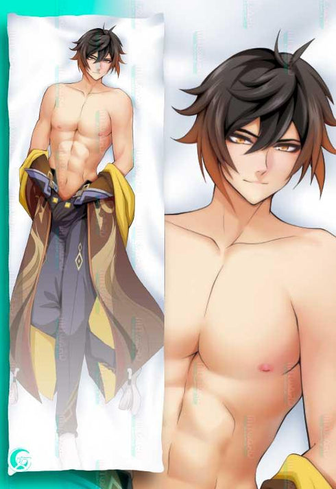 Zhongli Body pillow case GENSHIN IMPACT Mitgard Studio